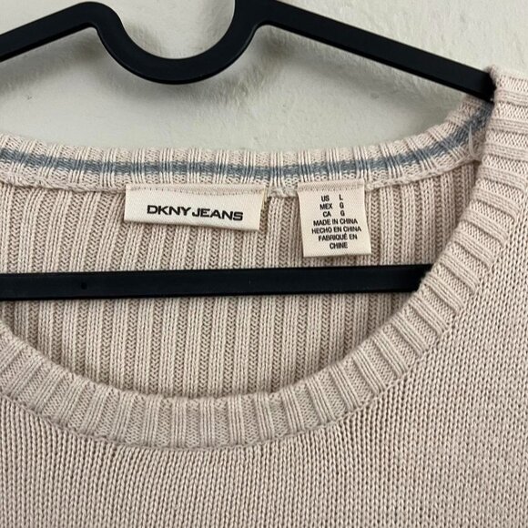 y2k dkny downtown cyber skate ribbed knit sweater - Picture 8 of 8